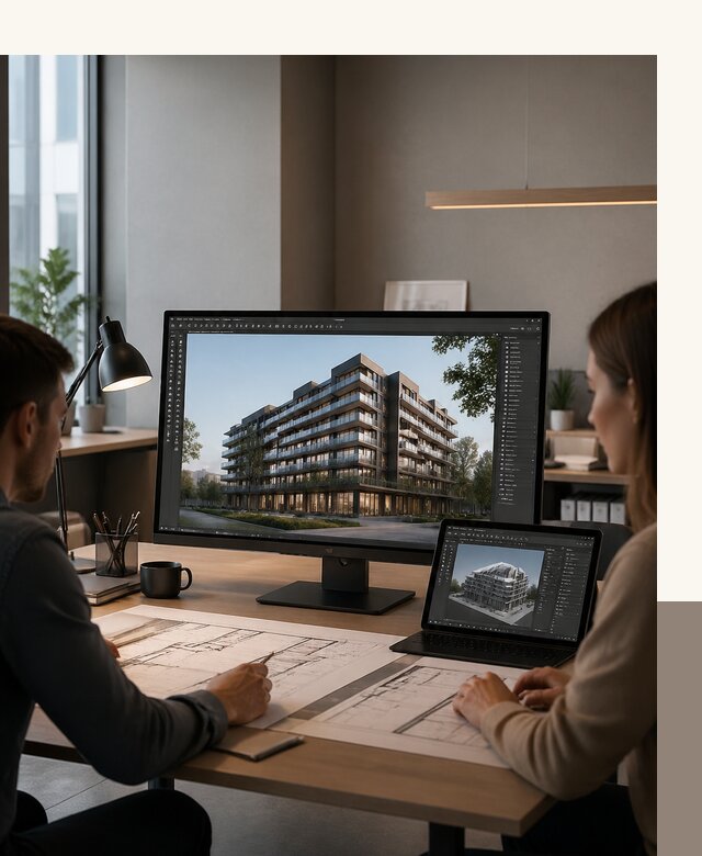 3D визуализация архитектуры и объектов строительства в Ейске
