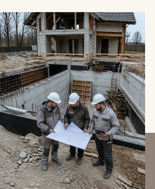 Проектирование и строительство домов с подвалом под ключ в Ейске