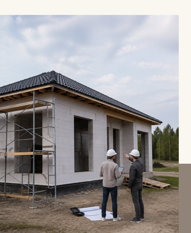Проектирование одноэтажных домов из газобетона в Ейске